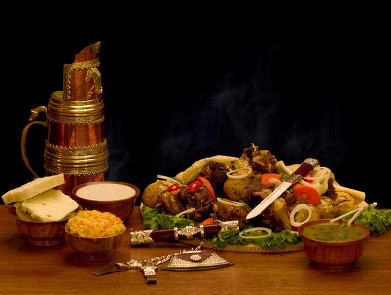 Traditional Mongolian Meat Dishes