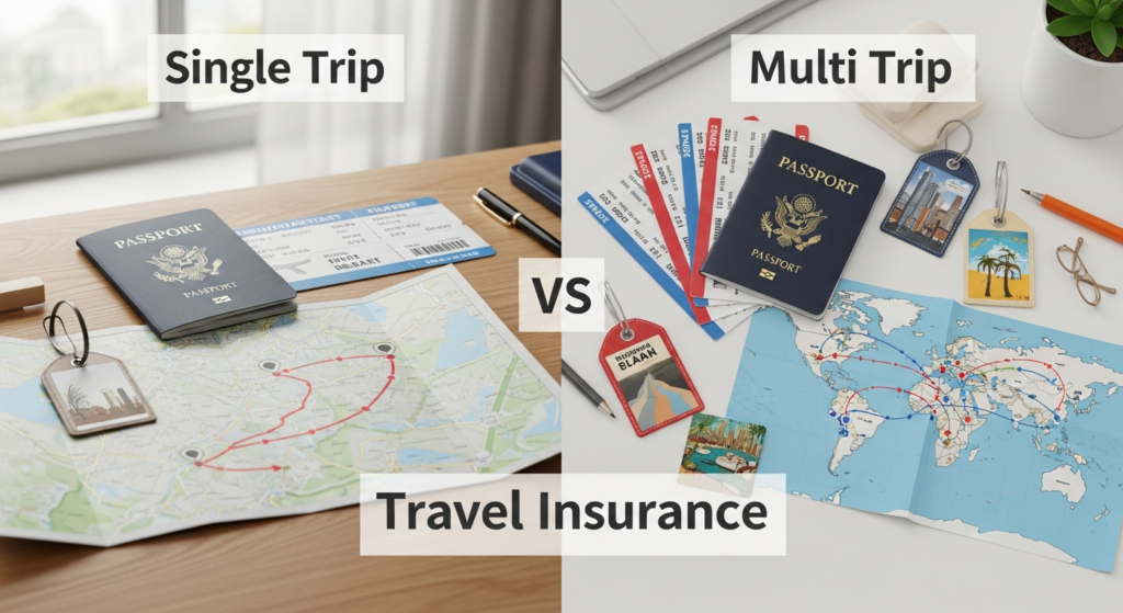 Single Trip vs Multi Trip Travel Insurance