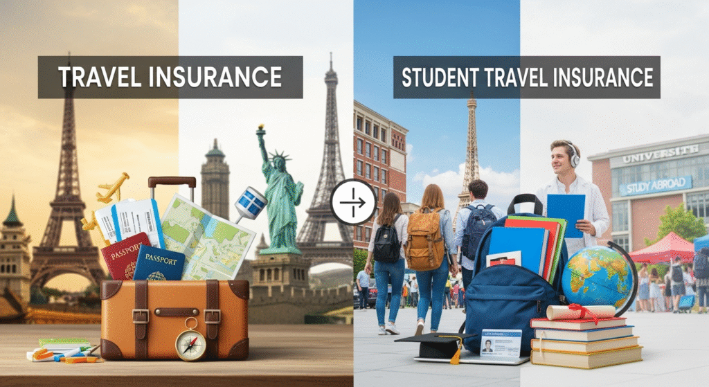 Travel Insurance vs Student Travel Insurance