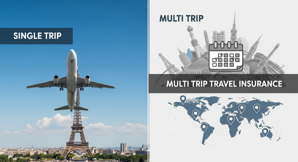 Single Trip vs Multi Trip Travel Insurance